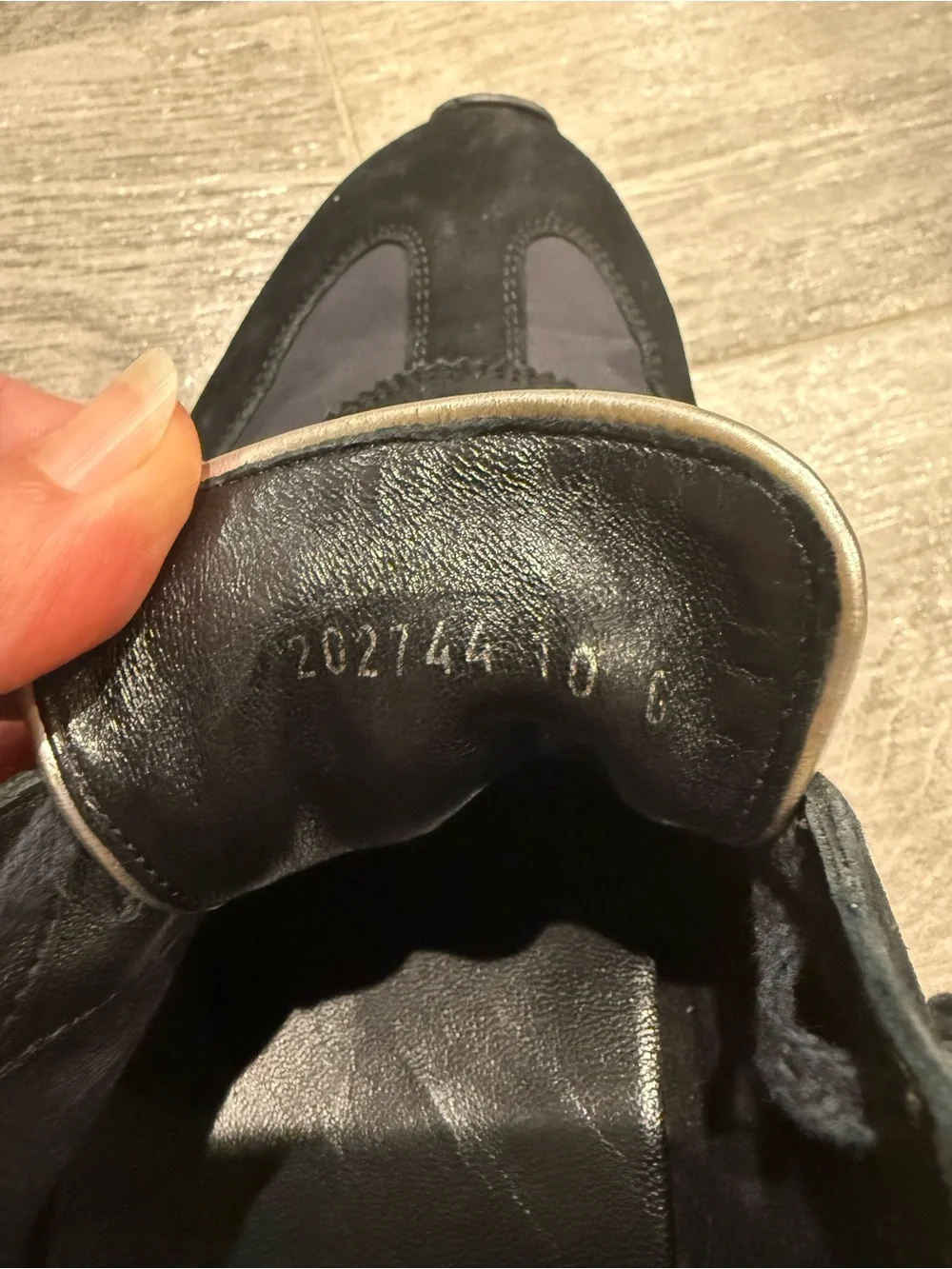 Gucci Black Low-Top Men's Sneakers with GG Emblem size 10 G